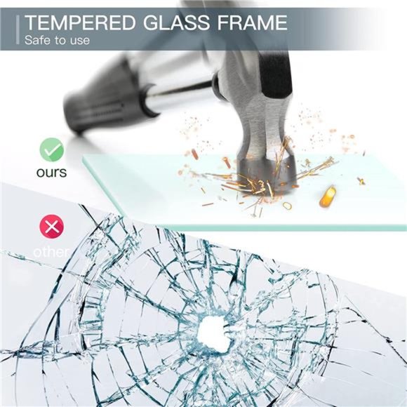 5x7 Picture Frames Set of 4 Rustic Retro Photo Frame Tempered Glass Wall Mount - Picture 4 of 6